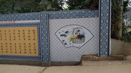 彩繪春城 錦泰墻體彩繪助力昆明創(chuàng)建文明城市